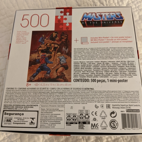 Masters of the universe puzzle - Picture 2 of 2
